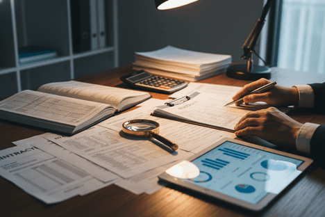 مراحل انجام خدمات حسابرسی به صورت تخصصی