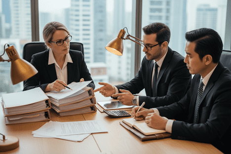 مراحل انجام خدمات حسابرسی به صورت تخصصی